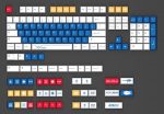 Anime Gundam RX 78 Keycaps For Cherry Mx Switch Mechanical Keyboard PBT Sublimation Key Caps XDA 5 - Anime Keyboard
