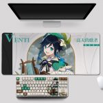 Genshin Impact Theme VENTI Pbt Material Keycaps 108 Keys Set for Mechanical Keyboard Oem Profile Only 1 - Anime Keyboard