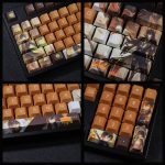 Genshin Impact Zhongli Morax Anime Keyboard Keycaps Original height full color mute kit DIY personal order 1 - Anime Keyboard