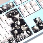 Mechanical Keyboard Customized NARUTO Animation Sublimation PBT Material Original Height Mechanical Keycaps No Fading And Mo 3 - Anime Keyboard