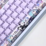 Re life In A Different World From Zero Theme Keycaps Cute Rem Keyboard Cherry 108 Key 1 - Anime Keyboard