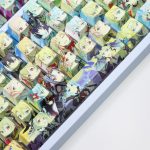 Sword Art Online full role two dimensional anime keycaps Online game character cartoon PBT Sublimation cherry 2 - Anime Keyboard