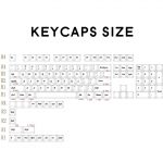 Anime Gundam Theme 108 Keycaps Set For Mechanical Keyboard Cherry MX Switch Profile High Quality Sublimation