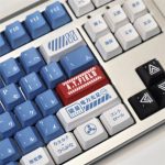 Anime Evangelion Theme Eva 00 Rey Ayanami 110 Keycaps For Mechanical Keyboard Cherry MX Switch - Loose Keycaps ONLY