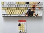 Naruto Anime Theme PBT Keycaps 108 Keys Set for Mechanical Keyboard 104 87 OEM Cherry Profile Only KeyCaps