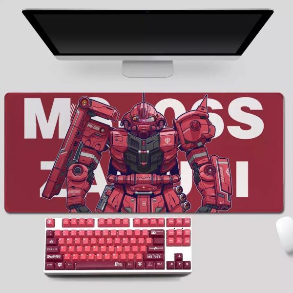 Anime Gundam Zaku Theme 108 Keycaps Set For Mechanical Keyboard Cherry MX Switch OEM Profile Sub Japanese
