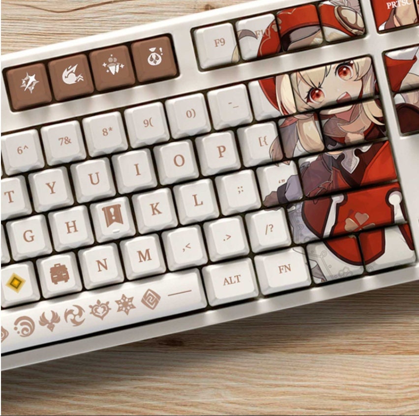 Anime / Sakura styled keyboard (my first 60%)(Kemove snowfox keyboard) :  r/MechanicalKeyboards