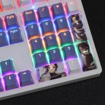 Anime Theme 108 Keycaps Sub Japanese For Mechanical Keyboard for GH60 GK61 GK64 84 87 104 108 Mechanical Keyboard Keycaps ONLY